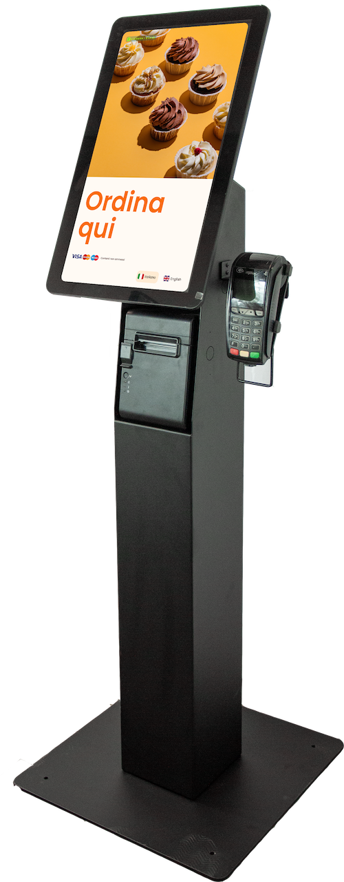 Kiosk self order per ordinazione autonoma